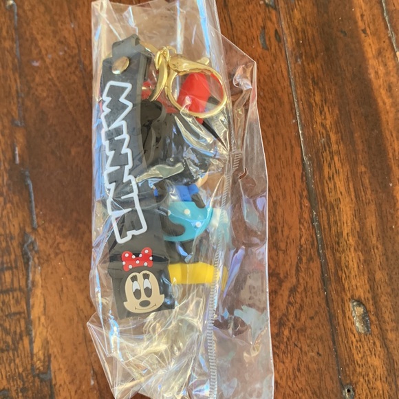 Disney Minnie Mouse Key Chain Backpack charm New still in original packaging - Picture 4 of 5